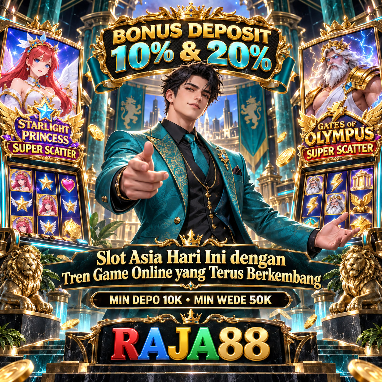 RAJA88 : Slot Gacor Sweet Bonanza Hadir dengan Ledakan Warna dan Fitur Pengganda yang Menarik